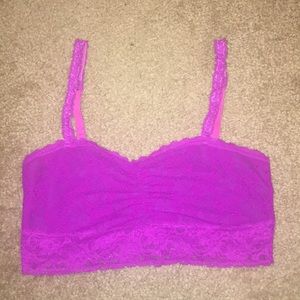 Purple bralette